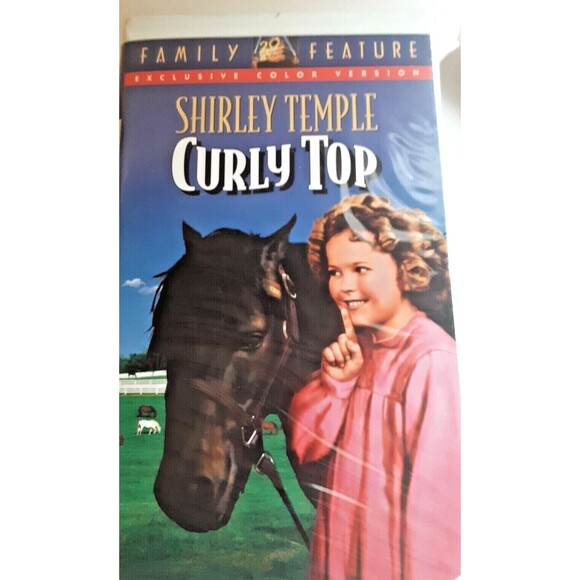 Shirley Temple VHS 3 Tape Gift Set "Curly Top" "Heidi" "Baby Take a Bow" - Picture 9 of 12